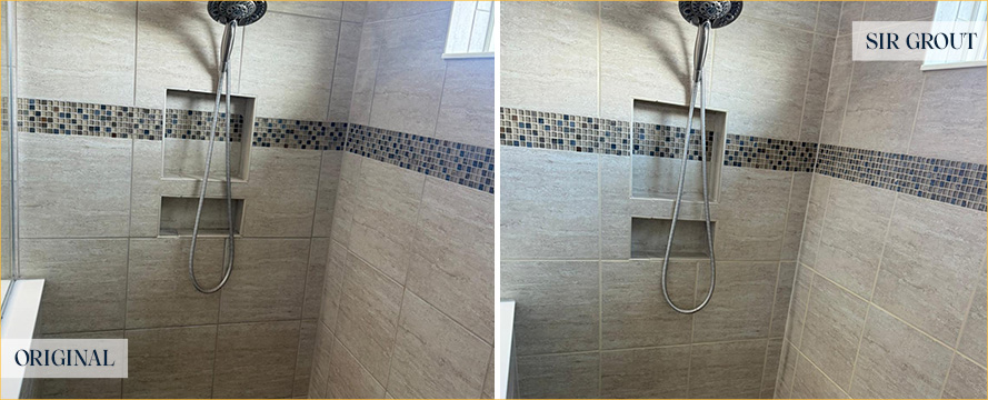 Shower Restored by Our Expert Tile and Grout Cleaners in Orlando, FL