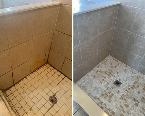 Shower Restored by Our Tile and Grout Cleaners in Orlando, FL