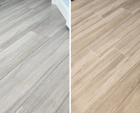 Floor Restored by Our Tile and Grout Cleaners in Orlando, FL