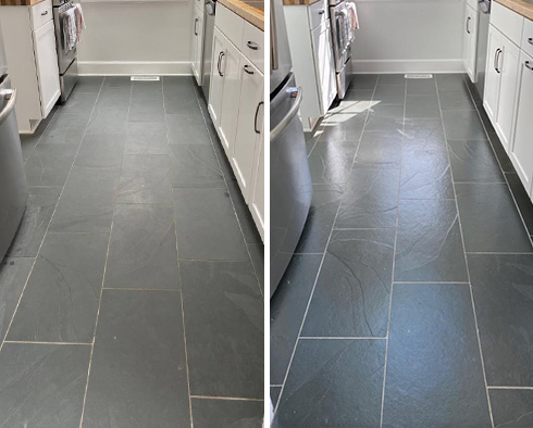 Floor Restored by Our Tile and Grout Cleaners in Apopka, FL