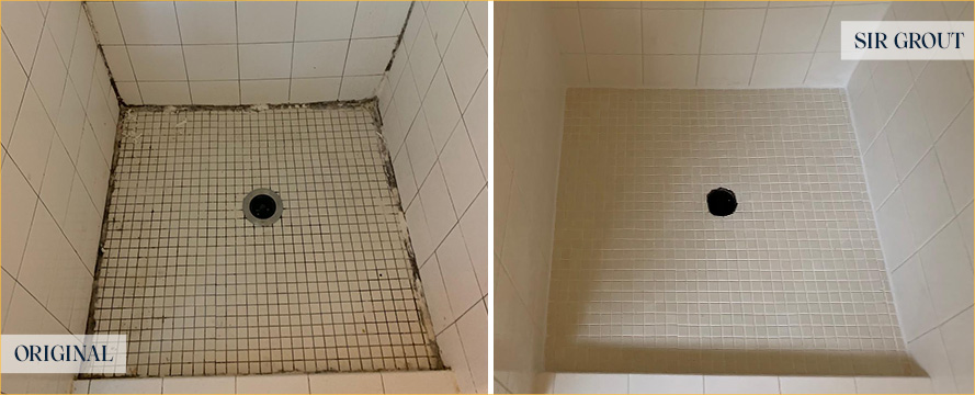 Shower Restored by Our Professional Tile and Grout Cleaners in Orlando, FL