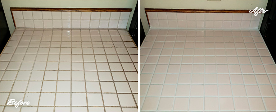 Surface Restored by Our Professional Tile and Grout Cleaners in Orlando, FL