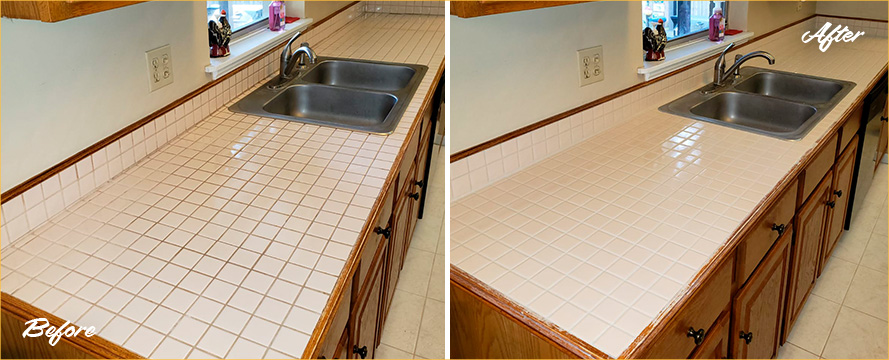 Tiled Surface Restored by Our Professional Tile and Grout Cleaners in Orlando, FL