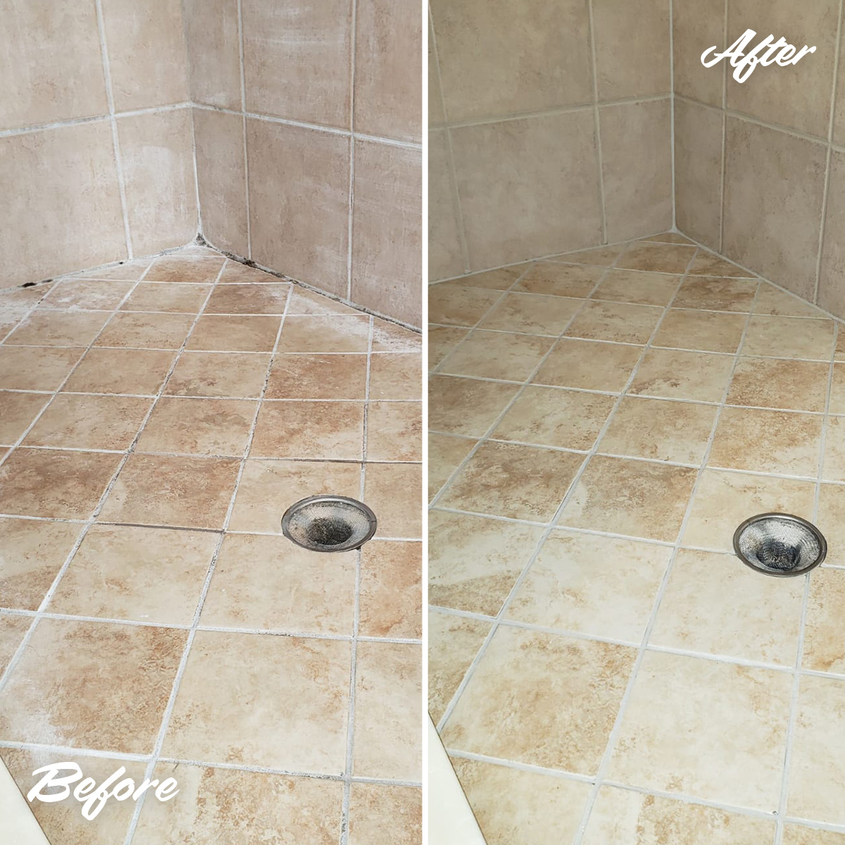 Grout Cleaning and Sealing