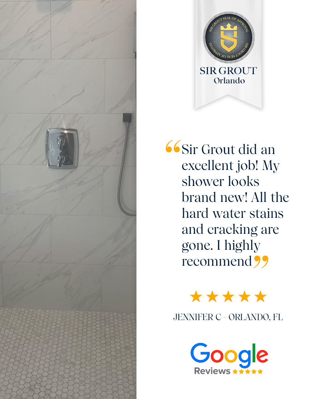 Testimonial from Jennifer C - Orlando, FL