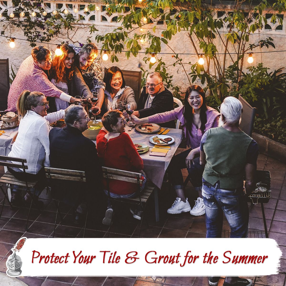 Protect Your Tile & Grout for the Summer